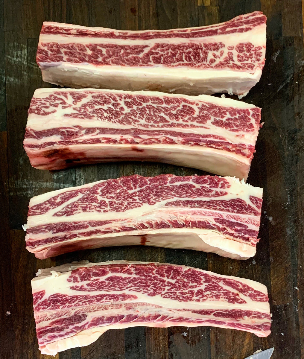 Dry-Aged Beef Bone-in Short Ribs (1#) – Peterson Craft Meats