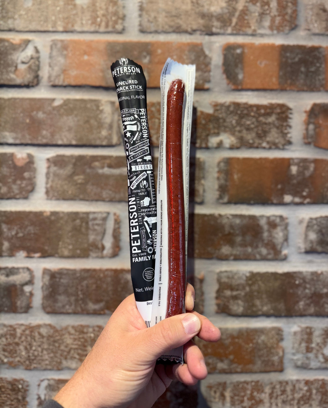 Uncured Fermented Snack Sticks Original Flavor (2oz)