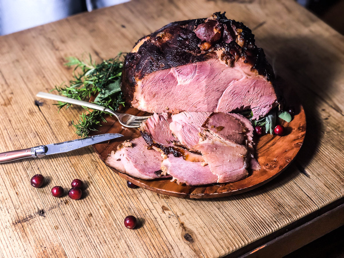 Hardwood Smoked Boneless Half Ham (4#) – Peterson Craft Meats